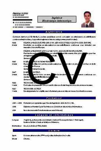 Cv comptable